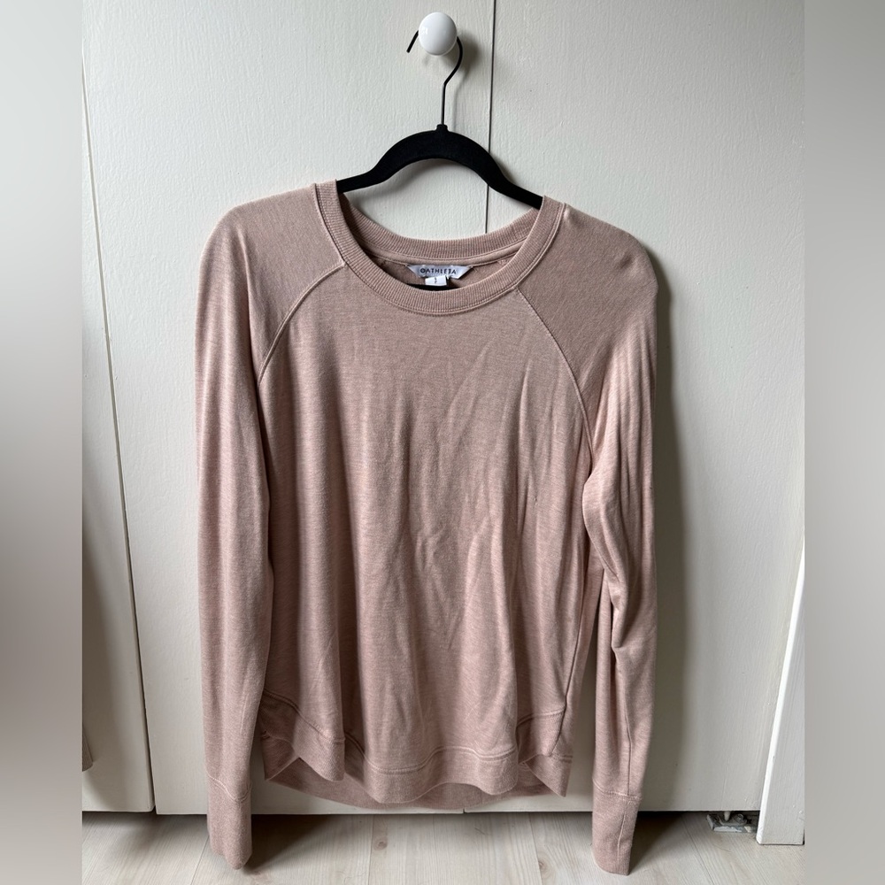 Athleta Lightweight Sweatshirt/Long Sleeve